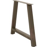  Noge za blagovaonski stol A-oblika 2 kom 90 x (72-73) cm Čelik - Prirodna 90 x (72-73) cm 1 | shoptok.hr