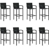  9-dijelni vrtni barski set crni | Eponuda.com
