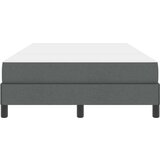 vidaXL Postelja z vzmetnico Drugo Temno siva 120 x 190 cm blago | Shoptok.si