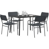  Blagovaonski set 5 kom. Antracit Čelik | shoptok.hr