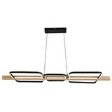 Vidik 23140 VISEĆA SVJETILJKA LED 36W NATUR DRVO CUBO 4000K VISILICA | shoptok.hr