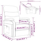  Masažni stol rjavo blago, (20580332) | Shoptok.si
