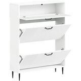  Ormar za cipele HAARLEM 78 x 24 x 103 cm Konstruirano drvo - Bijela | shoptok.hr