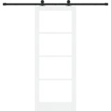 vidaXL klizna vrata s hardverskim setom "ORKDAL" Bijela 83x211 cm | shoptok.hr