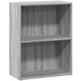 Maison Chic Knjižna omara - Knjižni regal siva sonoma 60x30x77 cm inženirski les, (21725974) Cene
