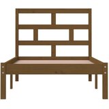  Posteljni okvir medeno rjav iz borovine 100x200 cm, (20648253) | Shoptok.si