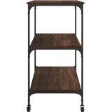  Kuhinjska kolica boja hrasta 102 x 50 x 95 cm konstruirano drvo | Eponuda.ba