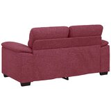  Dvosjed Kauč Vinsko Crvena 160x81x84 cm Tkanina | Shoptok.si