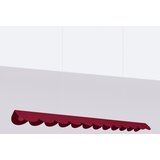 Thoro Bordo rdeča aluminijasta LED viseča svetilka BISCUIT &amp;ndash; Slike