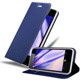 Cadorabo Ohišje, združljivo z Nokia Lumia 550 v klasična temno modra - Zaščitni ovitek z magnetnim zapiranjem, stoječo funkcijo in režo za kartice, (20552254) | Shoptok.si