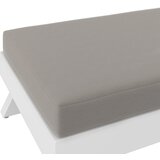 Bessagi Garden Vrtni Ležalnik Susa, Svetlo Siva | Shoptok.si