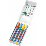 Edding Flipchart "effect" marker E-385 1-5mm, kosi vrh, set 1/4 sortirano Cene