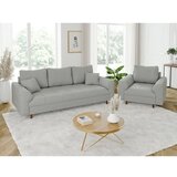 Ropez Svijetlo siva sofa od samta 210 cm Ariella – | shoptok.hr