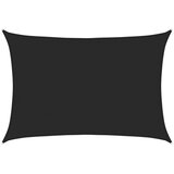  Jedro za zaštitu od sunca 160 g/m² crno 4 x 6 m HDPE | shoptok.hr