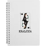 kraljica - A5 notes sa spiralom