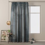 Restilo Siva žametna zavesa AmeliaHome Velvety, 245 x 140 cm | Shoptok.si
