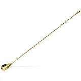 Barska kašika Teardrop, 40cm, Zlatne boje
