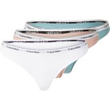 Calvin Klein Underwear Tangice pesek / turkizna / črna / bela | Shoptok.si
