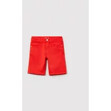 OVS Jeans kratke hlače 1492819 Rdeča Regular Fit