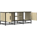 TV ormarić boja hrasta 100x35x41 cm konstruirano drvo i metal | shoptok.hr