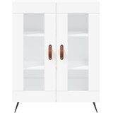  Visoka komoda bijela 69,5x34x180 cm konstruirano drvo | shoptok.hr