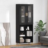  Highboard Crni hrast 69,5 x 34 x 180 cm | Eponuda.ba