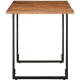 vidaXL Jedilna miza 140x70x75 cm masivni les akacija | Shoptok.si