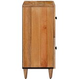  Kreveta s pohranom Prirodna 60 x 33 5 x 75 cm Čvrsto drvo manga - Prirodna | shoptok.hr
