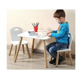 Kesper Set otroške mizice in 2 otroška stola 17712 - LES IN BEL LAK | Shoptok.si
