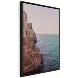  Slika - Turquoise Coast (1 Part) Vertical 60x90 U crnom drvenom okviru | shoptok.hr