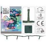  Novoletne lučke veriga 240 LED RGB 24m - 8 funkcij Cene