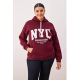 Trendyol Ženski duks Tbbaw26Ao00042, Bordo | Eponuda.com