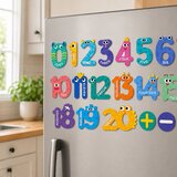 Magnetic Puzzles Activities and Numbers Activities Educational Magnets 26 pcs. Slike