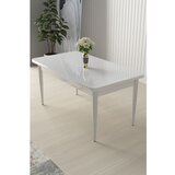 Hanah home Nil - White White Dining Table | ePonuda.com