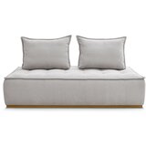 Bobochic Paris Svetlo siva sedežna garnitura iz tkanine bouclé 175 cm Elisa – | Shoptok.si