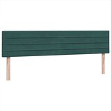 Box Spring krevet s madracem tamno zeleni 180x220 cm baršun | shoptok.hr