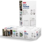 Keter Omarica za ločevanje smeti Split Premium siva in črna 92 cm, (20992508) | Shoptok.si