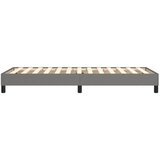  Okvir za krevet s oprugom tamnosivi 100x200 cm od tkanine | Eponuda.com