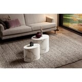 Livetastic Set Klubskih Mizic Marble, Bela, 2-Delni | Shoptok.si
