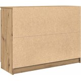  Komoda s ladicama artisan hrast 100,5x35x76cm konstruirano drvo | shoptok.hr