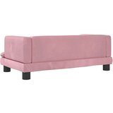 vidaXL Krevet za pse ružičasti 80 x 45 x 30 cm baršunasti | shoptok.hr
