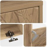  Ormar za cipele DELFT 78 x 24 x 103 cm Konstruirano drvo - Hrast artisan | shoptok.hr