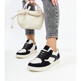 Gemre Black and white glitter sneakers Juwan | Shoptok.si