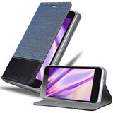 Cadorabo Ohišje, združljiv z Lenovo v temno modri črni barvi - zaščitni pokrov z magnetnim zapiranjem, stoječo funkcijo in režo za kartico, (20568824) | Shoptok.si