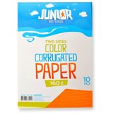 Junior jolly Waves, karton rebrasti, A4, 10K, odaberite nijansu Narandžasta Cene