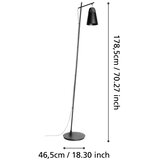 Eglo 99547 - Stojeća lampa CANTERRAS 1xE27/40W/230V | Eponuda.com
