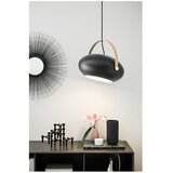 Halo Design 734382 - Visilica na sajli DC 1xE27/40W/230V prečnik 40 cm crna/hrast | Eponuda.com