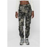 Urban Classics Camo Cargo Women's High Waisted Trousers Dark Masks Cene