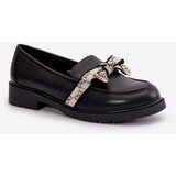 S. BARSKI Leather Women's Loafers Black S.Barski HY42-330 | Shoptok.si