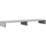 vidaXL Stojalo za zaslon siva sonoma 100x27x10 cm inženirski les | Shoptok.si